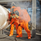 Dräger CPS 5900 gasdichter Chemikalienschutzanzug für den einmaligen Einsatz