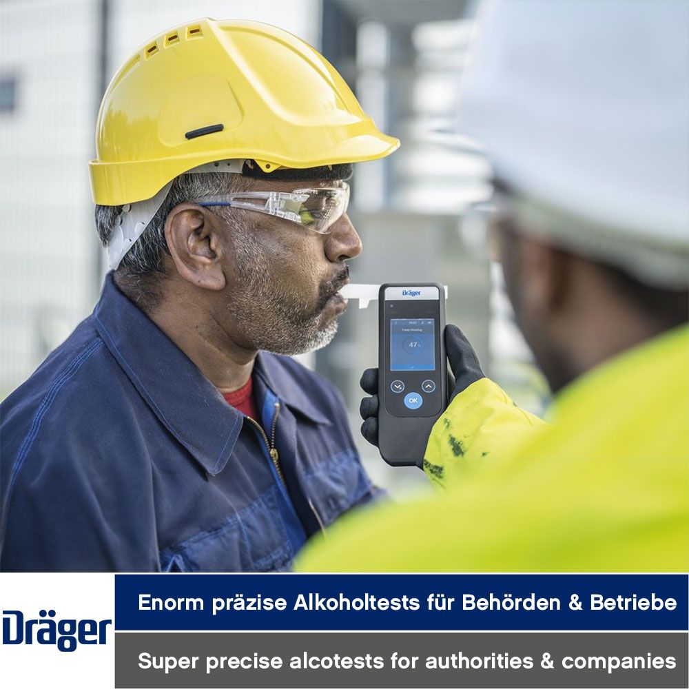 Dräger Alcotest 7000 Alkoholtester + 25 Mundstücke & Kalibrier-Gutschein (Bild 2)