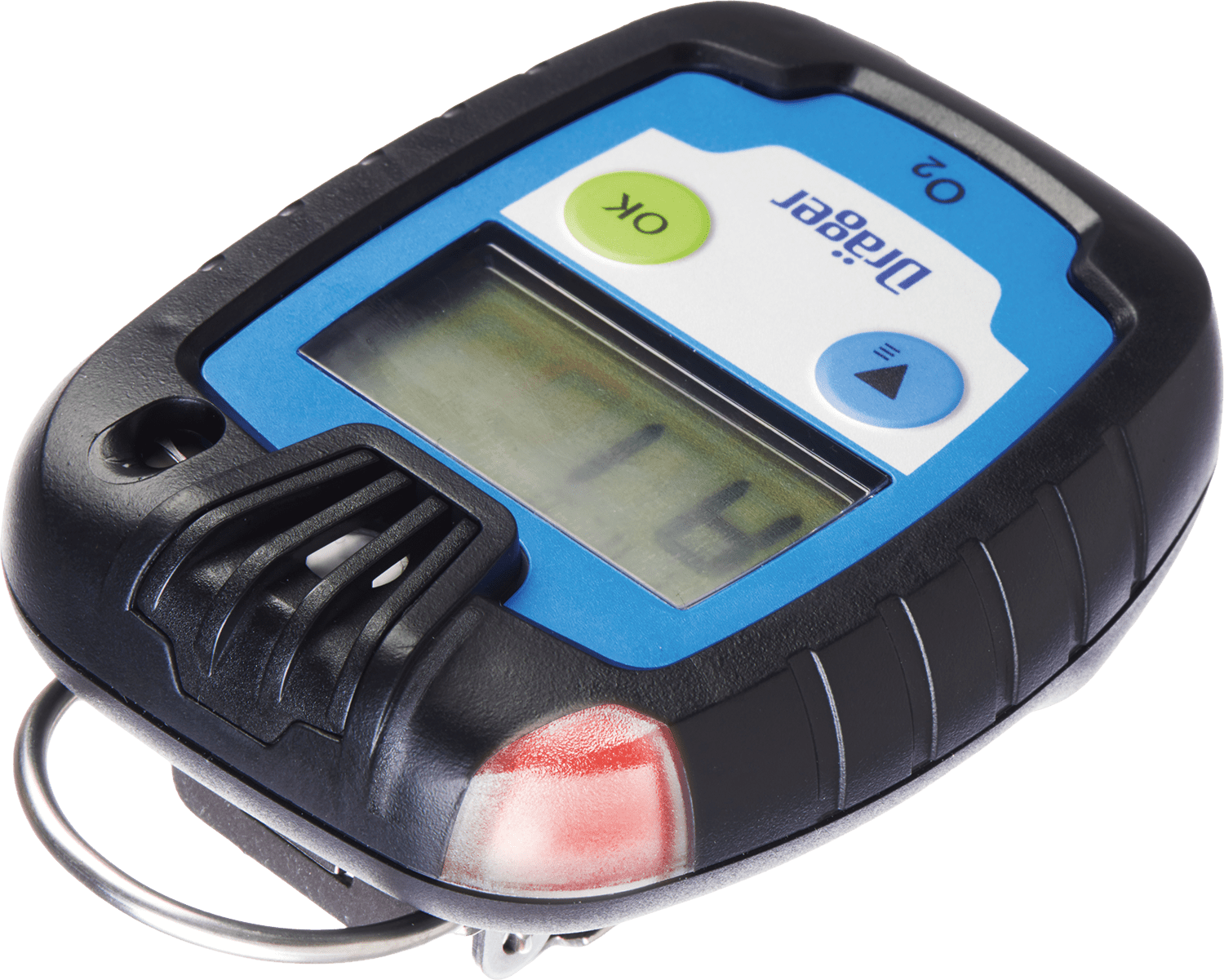 Dräger Pac 6000 Ein-Gaswarngerät - mit CO-, H2S-, O2- oder SO2-Sensor - mit Echtzeit-Anzeige - 2 Jahre Laufzeit