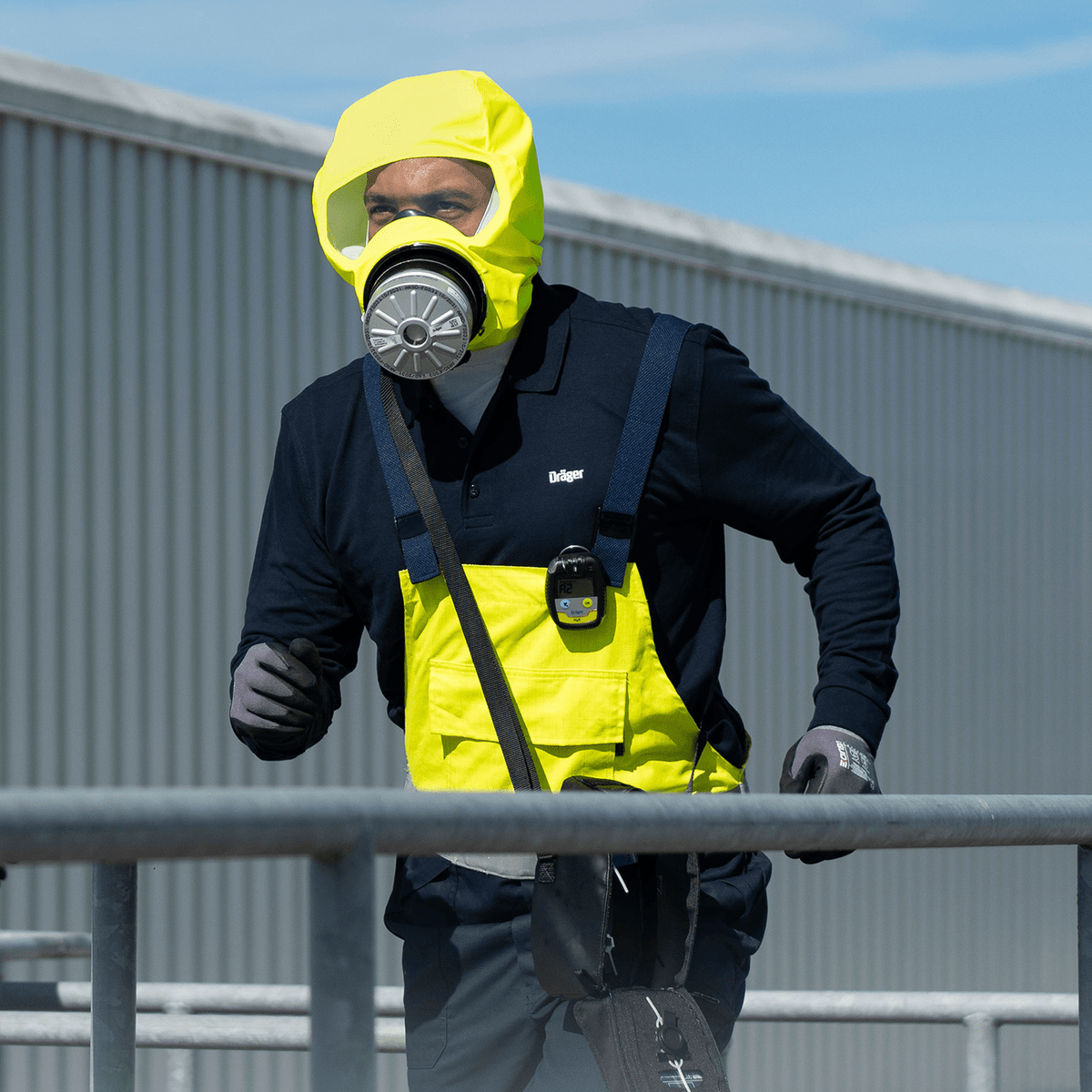 Dräger Pac 6500 Ein-Gaswarngerät - mit CO-, H2S-, O2- oder SO2-Sensor - mit Echtzeit-Anzeige - unbegrenzte Laufzeit