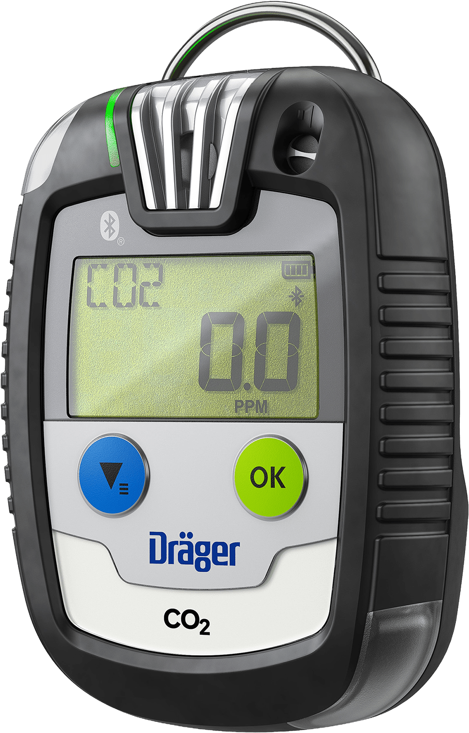 Dräger Pac 8000 Ein-Gaswarngerät - mehr als 25 verschiedene Sensoren - mit Echtzeit-Anzeige - unbegrenzte Laufzeit