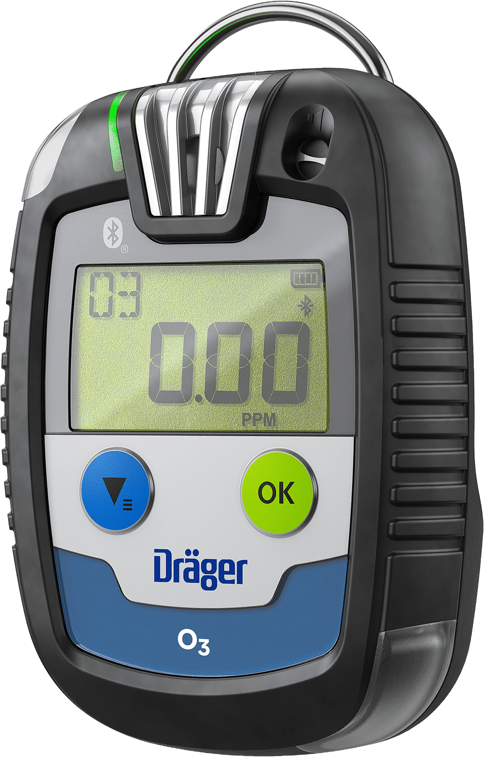 Dräger Pac 8000 Ein-Gaswarngerät - mehr als 25 verschiedene Sensoren - mit Echtzeit-Anzeige - unbegrenzte Laufzeit