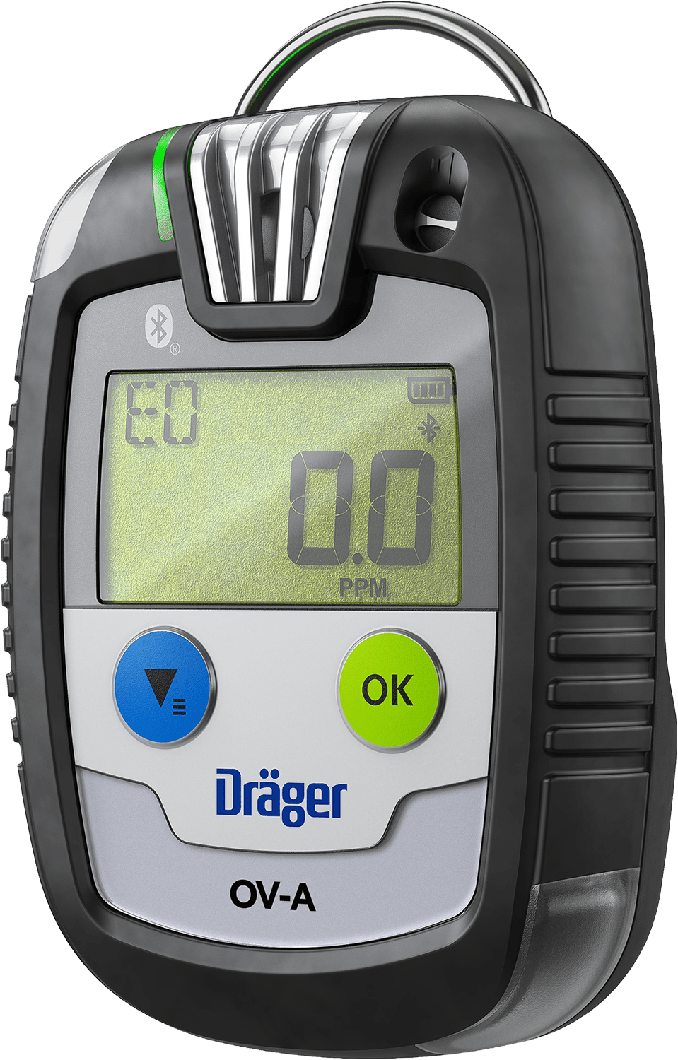 Dräger Pac 8000 Ein-Gaswarngerät - mehr als 25 verschiedene Sensoren - mit Echtzeit-Anzeige - unbegrenzte Laufzeit