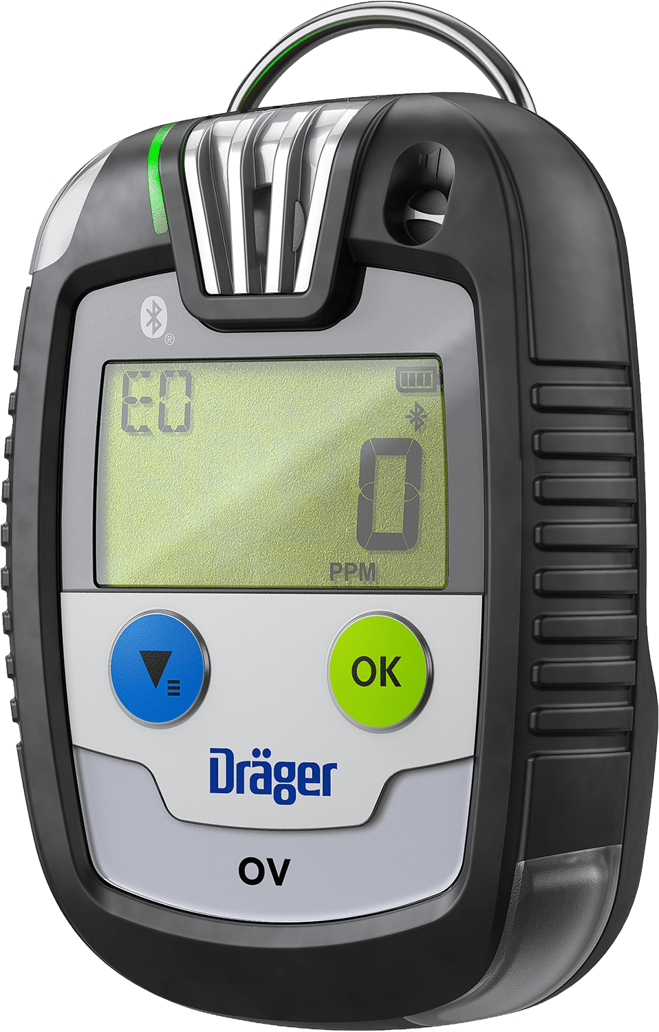 Dräger Pac 8000 Ein-Gaswarngerät - mehr als 25 verschiedene Sensoren - mit Echtzeit-Anzeige - unbegrenzte Laufzeit