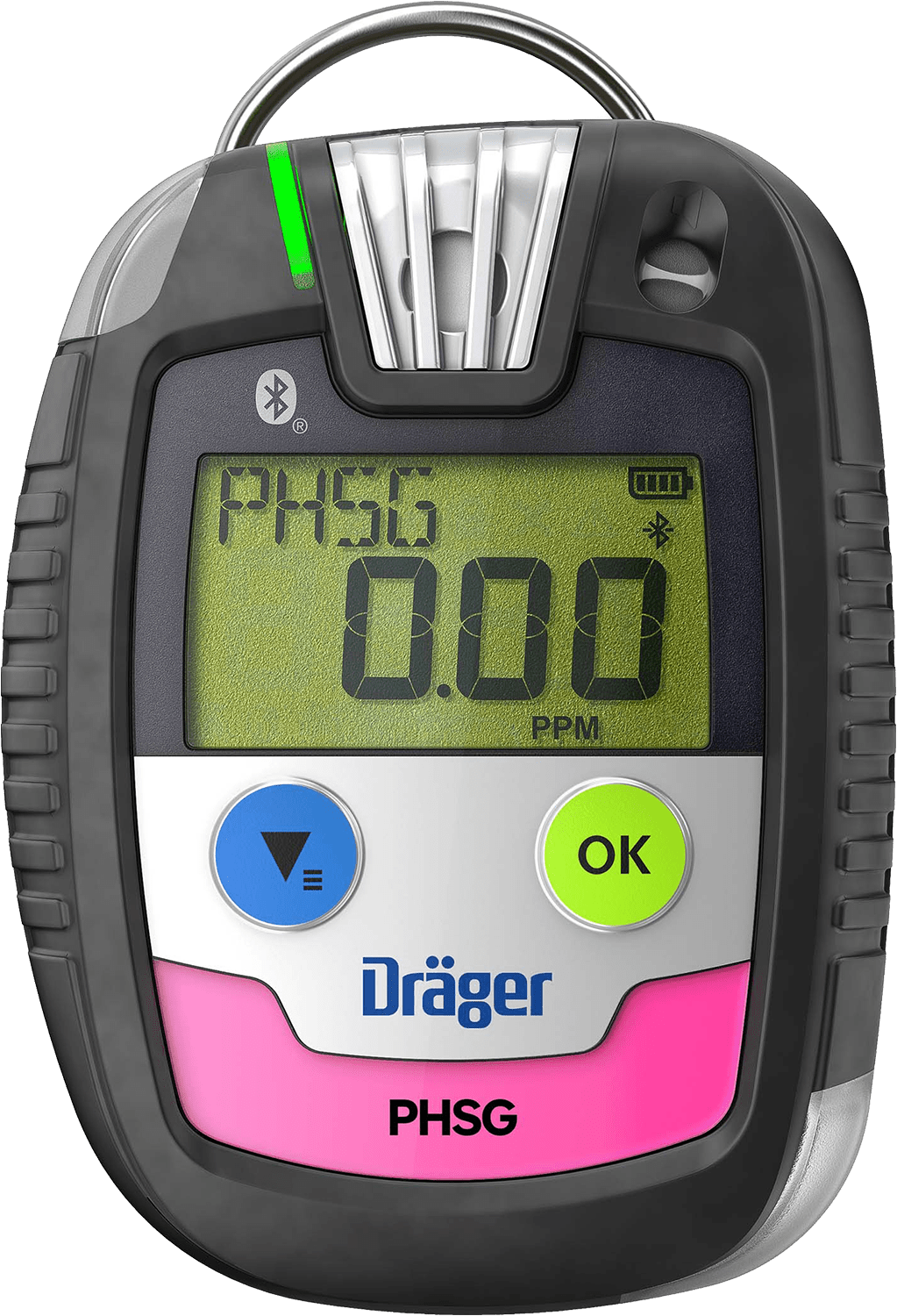 Dräger Pac 8000 Ein-Gaswarngerät - mehr als 25 verschiedene Sensoren - mit Echtzeit-Anzeige - unbegrenzte Laufzeit