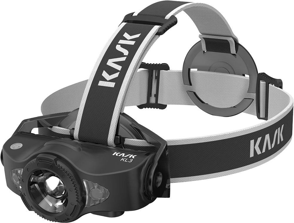Kask Safety KL3 Helmlampe - Leuchte für Schutzhelme - Lampe mit Bluetooth, App und bis zu 750 Lumen - verschiedene Lichtmodi (Bild 1)