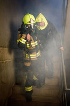 MSA RespiHood Rettungs-Haube - Flucht-Haube mit konstanter Luft-Zufuhr für Feuerwehr-Einsätze - Anschluss für Pressluft-Atmer (Bild 2)