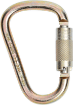 MSA Stahl-Autolock-Karabiner - Stahl-Tri-Lock-Karabiner - 25 mm (Öffnung) (10129888)