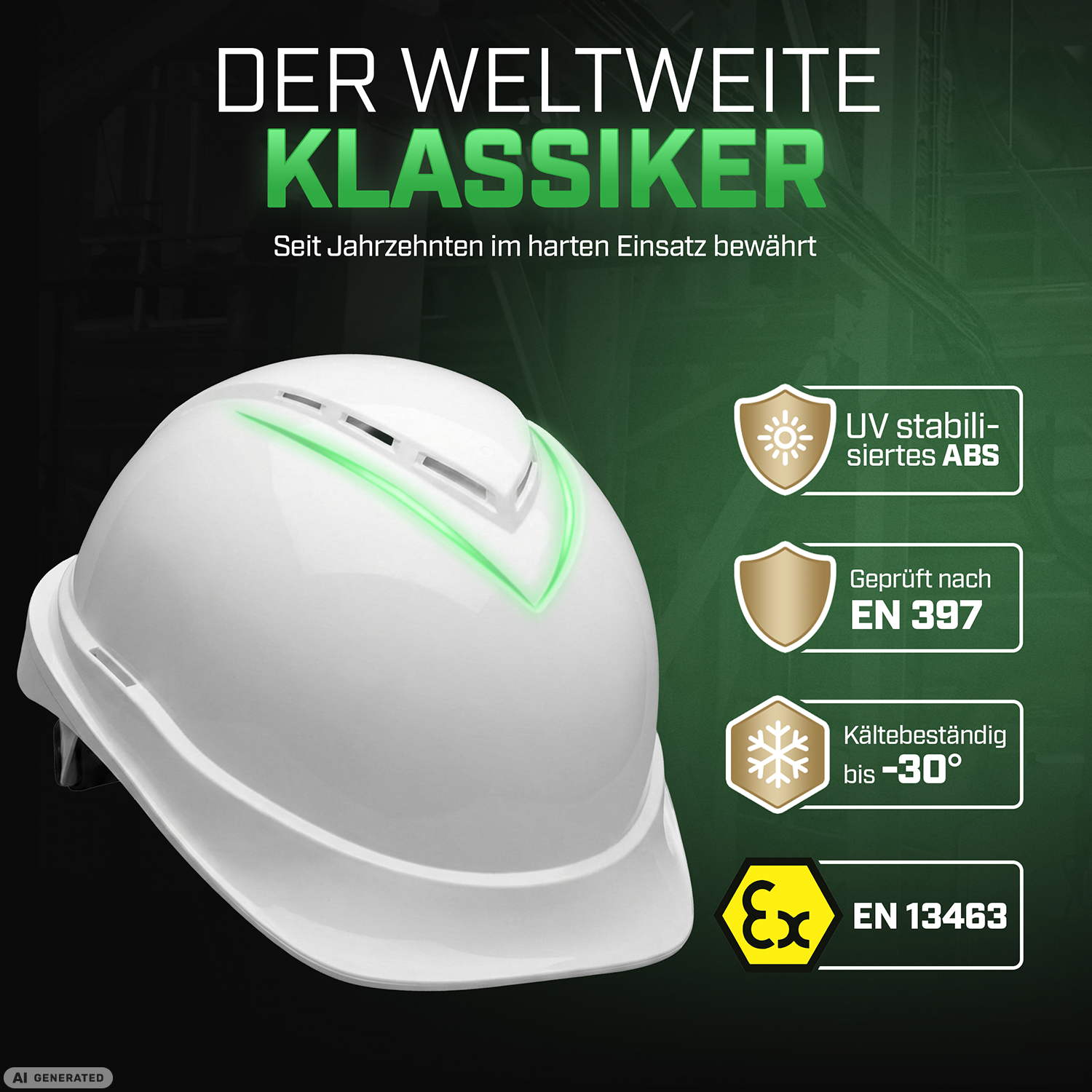 MSA V-Gard 200 Bauhelm belüftet