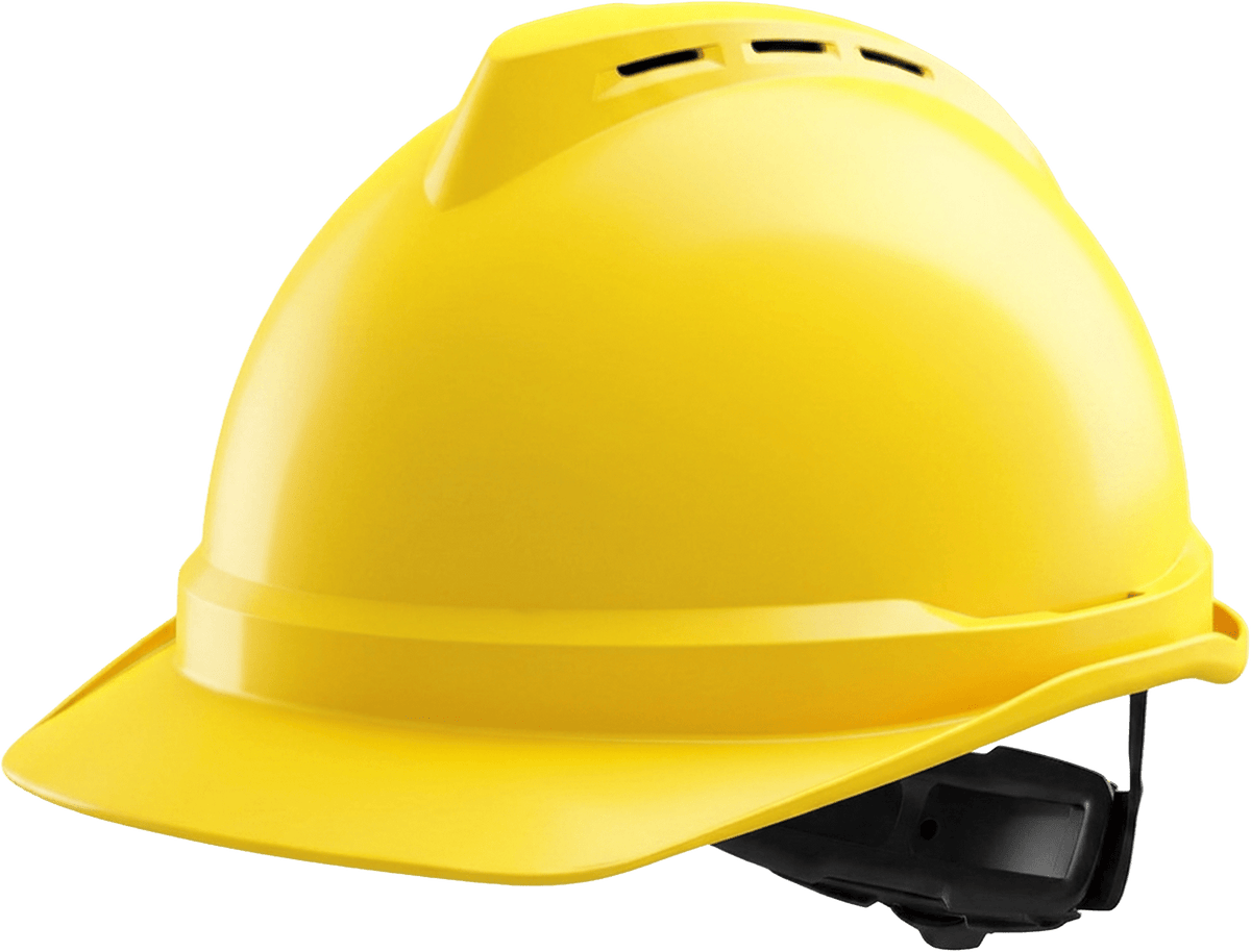 MSA V-Gard 500 Bauhelm mit Belüftung