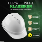 MSA V-Gard 500 Bauhelm mit Belüftung