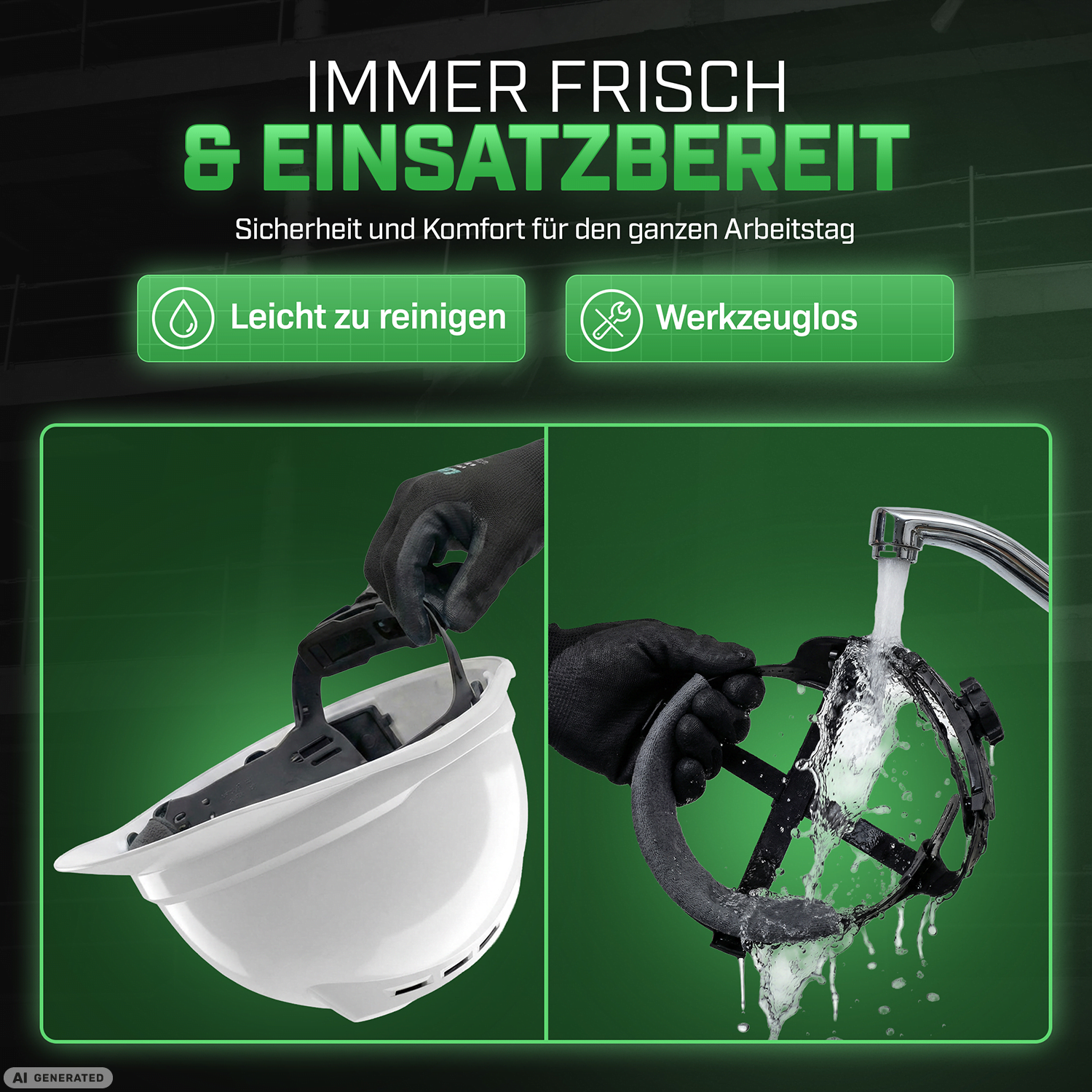 MSA V-Gard 500 Bauhelm mit Belüftung