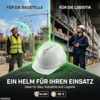 MSA V-Gard 500 Bauhelm mit Belüftung