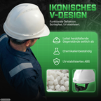 MSA V-Gard 500 Bauhelm ohne Belüftung
