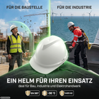 MSA V-Gard 500 Bauhelm ohne Belüftung