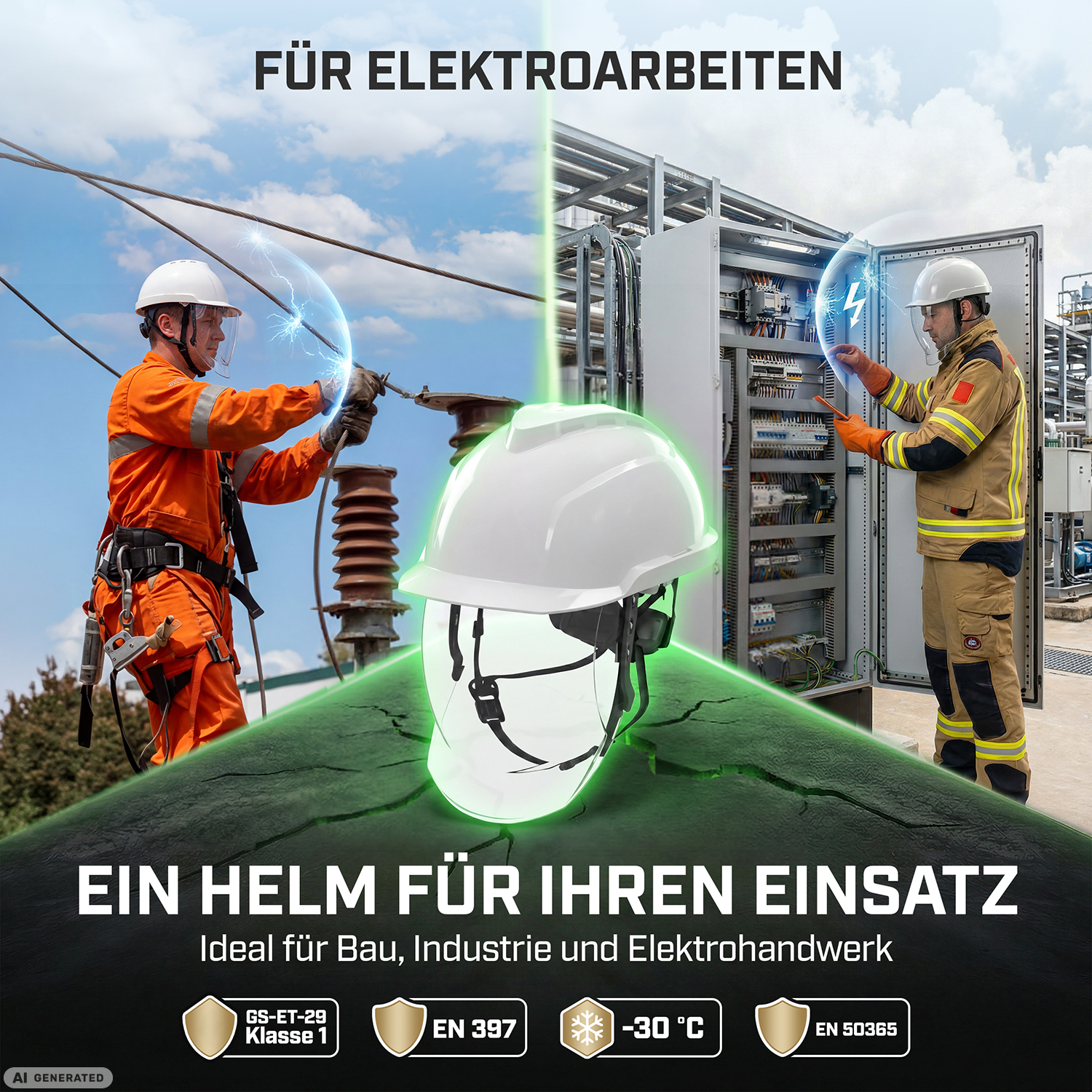 MSA V-Gard 950 Schutzhelm mit Visier