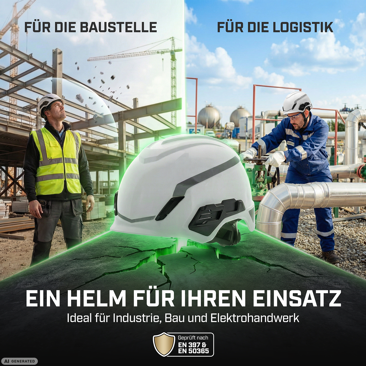 MSA V-Gard H1 Bauhelm