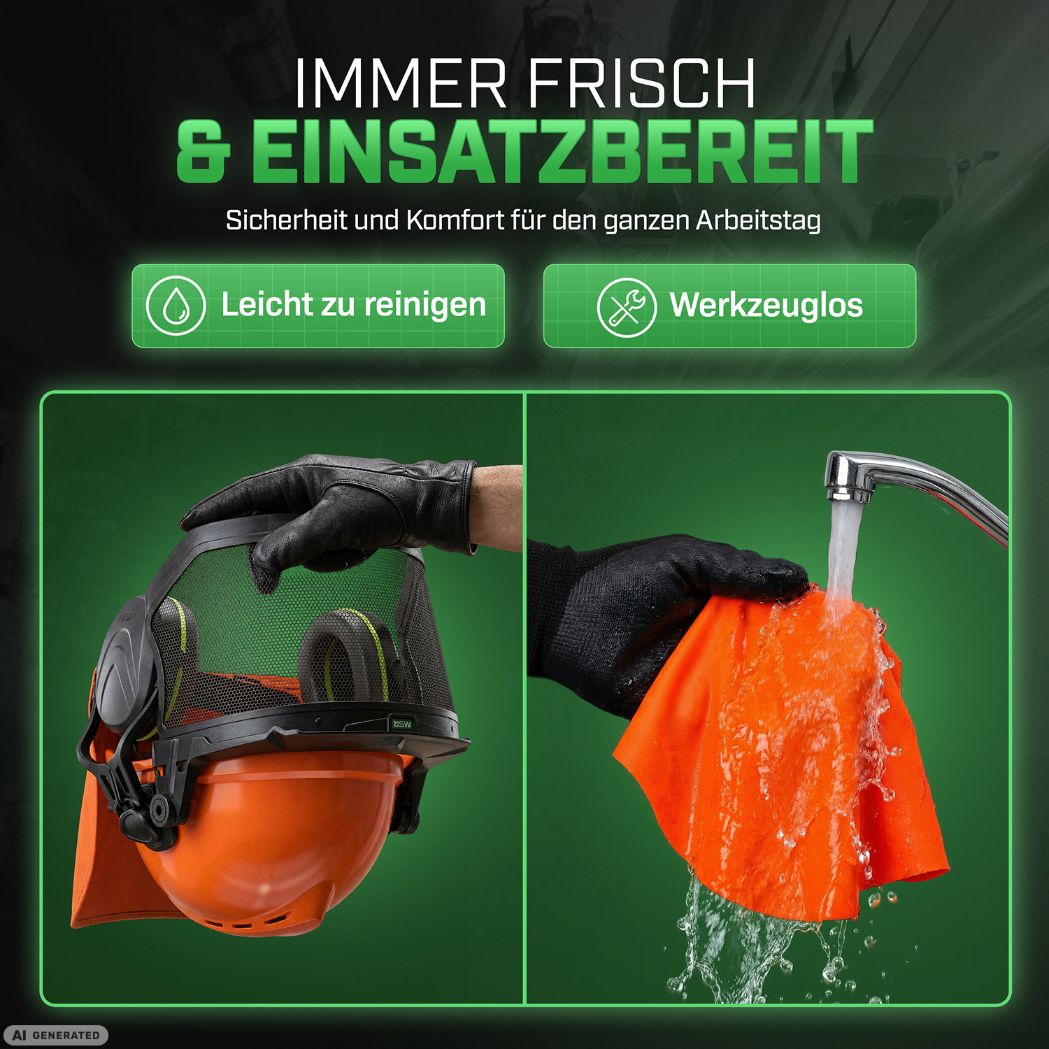 MSA V-Gard 500 Waldarbeiter-Set
