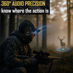 Sordin Supreme Pro-X LED Kapsel-Gehörschutz aktiv mit Leder-Kopfband - Limited Night Camo Special Edition (Bild 3)