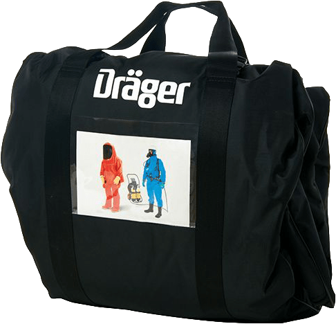 Dräger Transporttasche - aus reißfestem, beschichtetem Nylongewebe, schwarz (Bild 1)