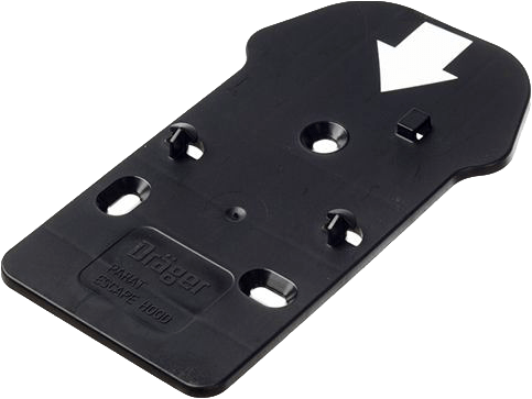 Dräger PARAT Fluchthaube - Wandhalterung PIN für Parat Hard Case (Bild 1)