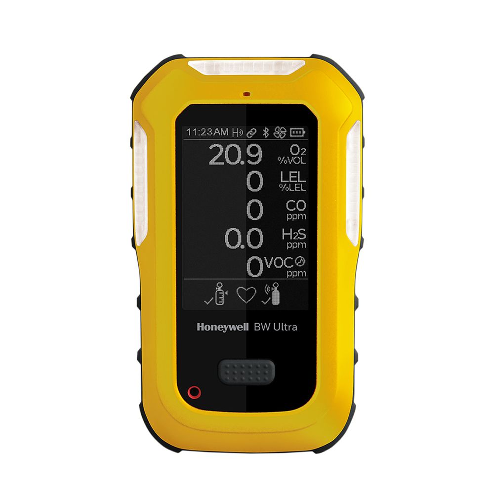 Honeywell BW Ultra - Gas-Warngerät mit Pumpe - verschiedenste Konfigurationen und Sensoren Gelb (Bild 2)