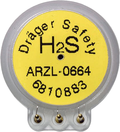 Dräger Sensor XXS H2S - Schwefelwasserstoff -> 0 - 200 ppm (Bild 1)