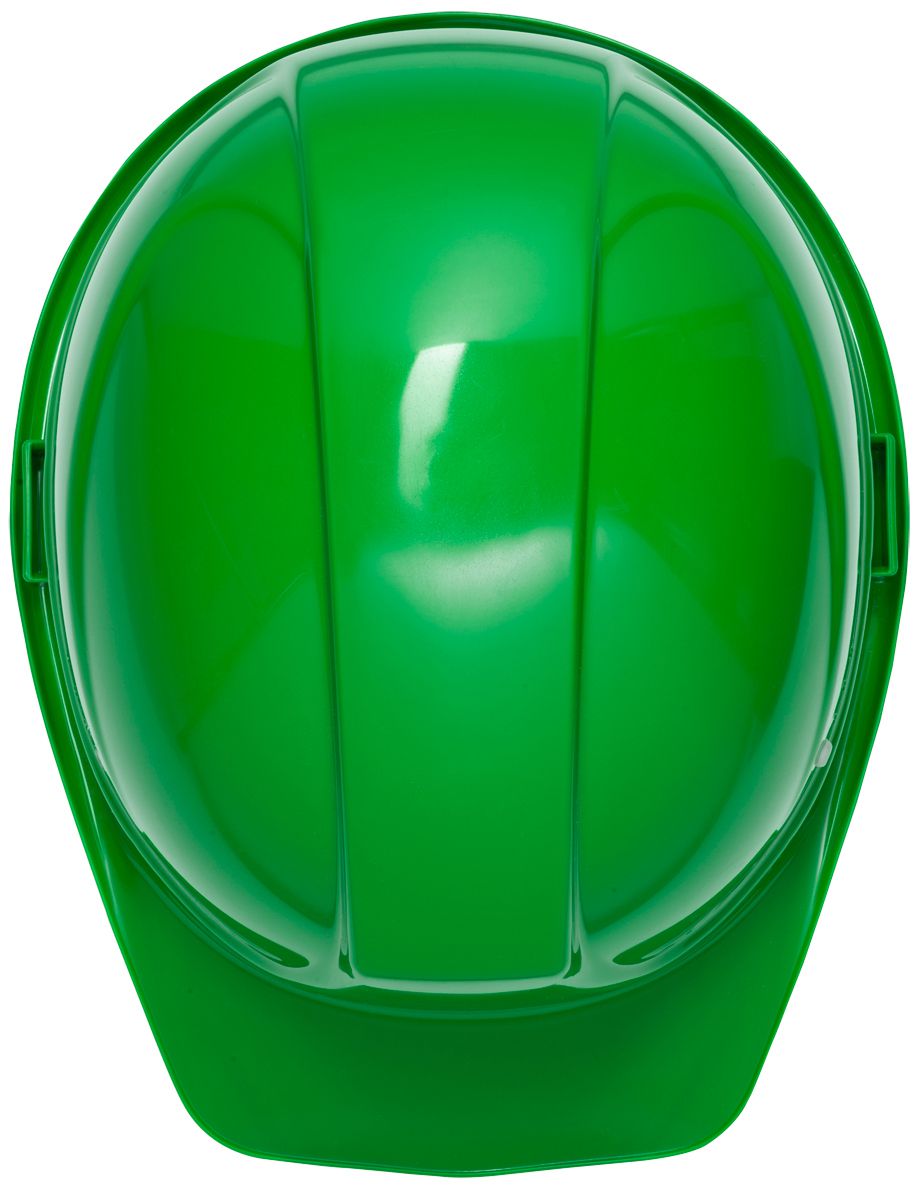 uvex super boss construction helmet - robust safety helmet for construction & industry - EN 397 - with adjustable ventilation - green