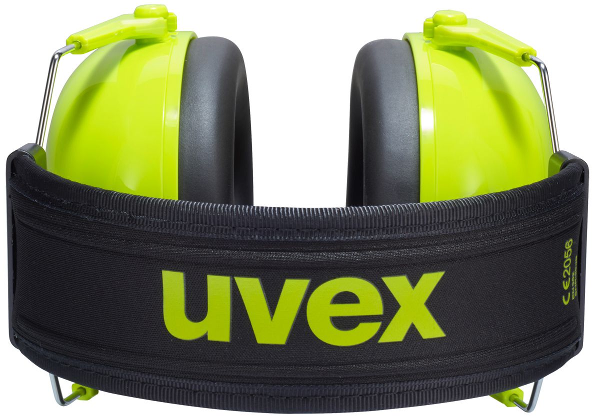 uvex Safety K junior Kapselgehörschutz für Kinder SNR 29, optimaler Schutz bis 109 dB, lime