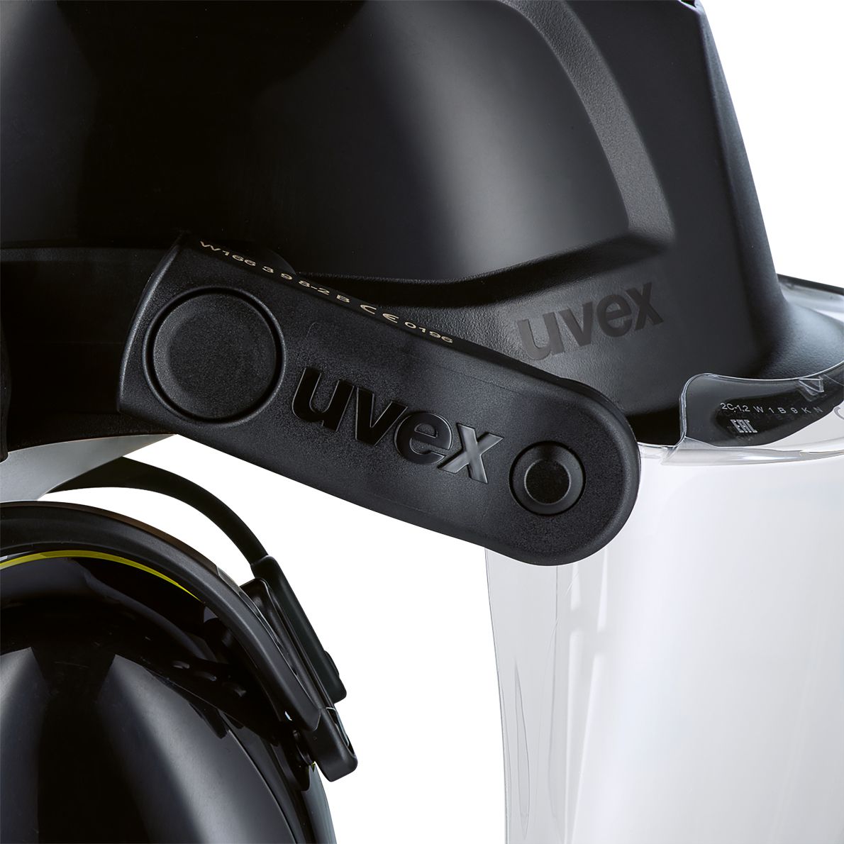 uvex pheos polycarbonate helmet visor - only for uvex pheos B-S-WR & pheos alpine - EN 166/170 - anti-fog & scratch-resistant
