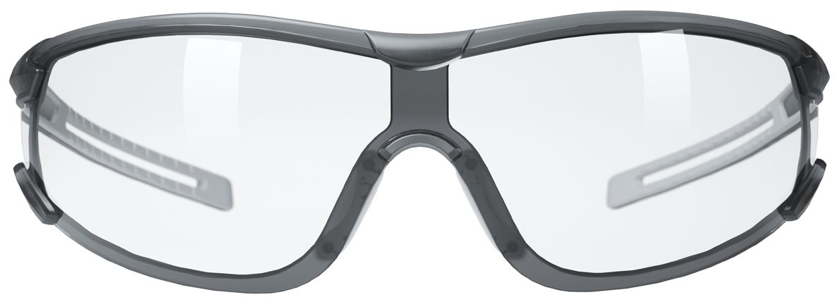 Hellberg Krypton Tactical Goggles - Scratch & Fog Resistant - EN 166 - Clear/Grey