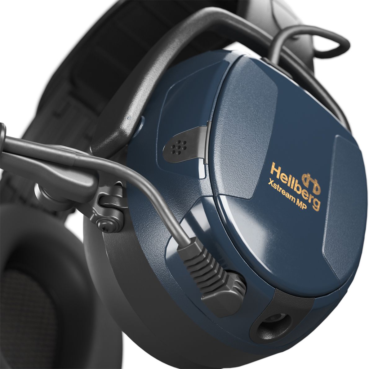 Hellberg Xstream MP Aktiver Kapsel-Gehörschutz - EN 352 - Gehörschützer mit Bluetooth-Multipoint