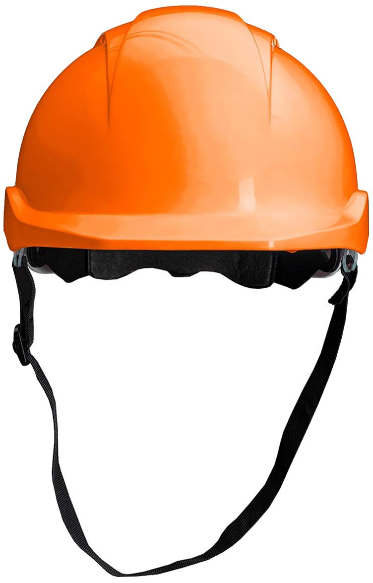 10 ACE Patera Bauhelme - Robuste Schutzhelme für Bau & Industrie - EN 397 - mit einstellbarer Belüftung - Orange