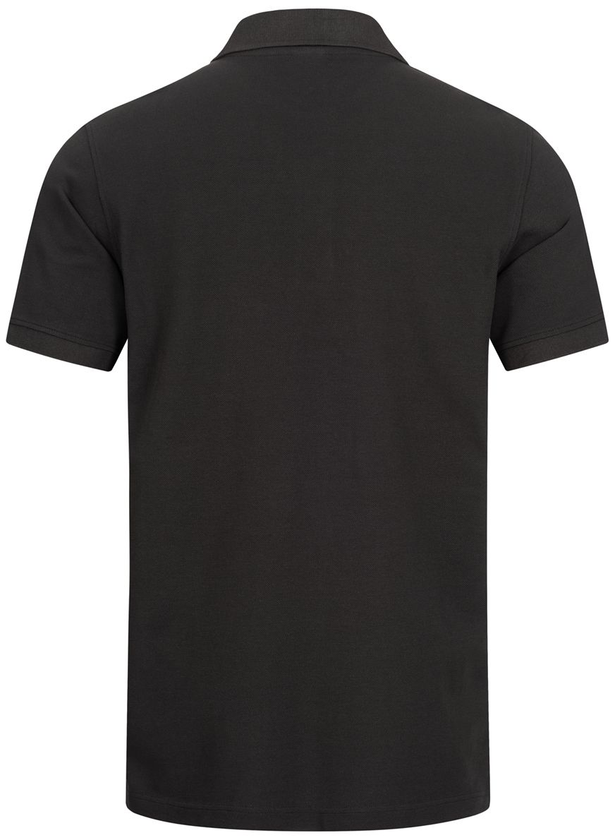 SALE: NITRAS MOTION TEX LIGHT work T-shirt - 100% cotton short sleeve polo shirt - for work - Black - S