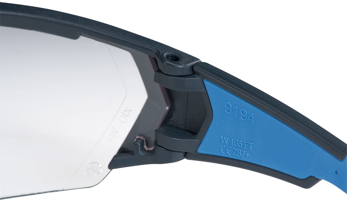 uvex i-works 9194 safety goggles - scratch & fog resistant models in various colours - EN 166/170/172