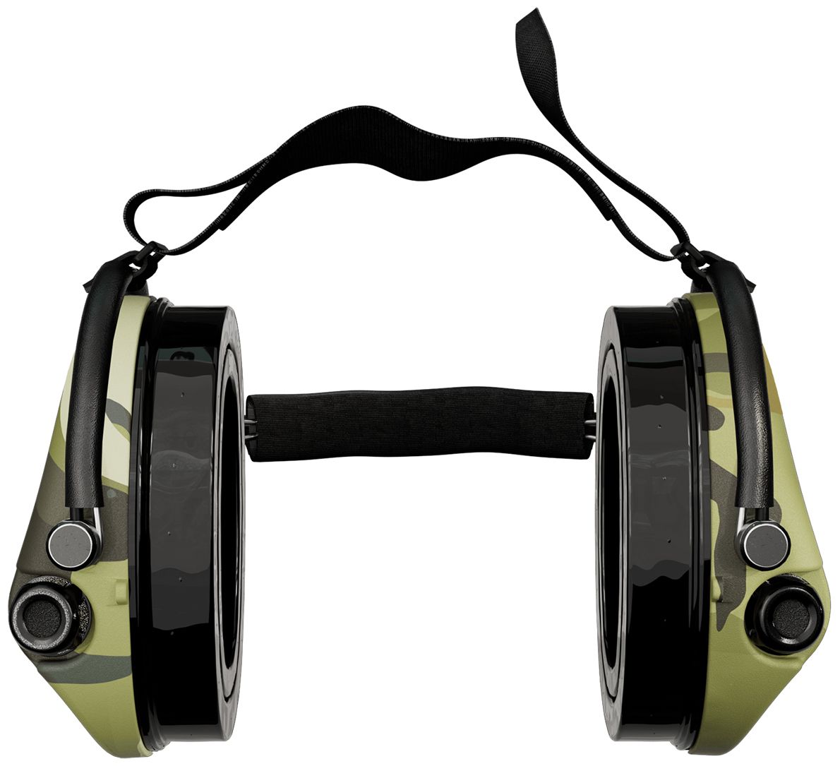 Sordin Supreme Pro-X Hearing Protection - Active Hunting Hearing Protector - EN 352 - Gel Cushion, Neck Strap & Camo Capsule