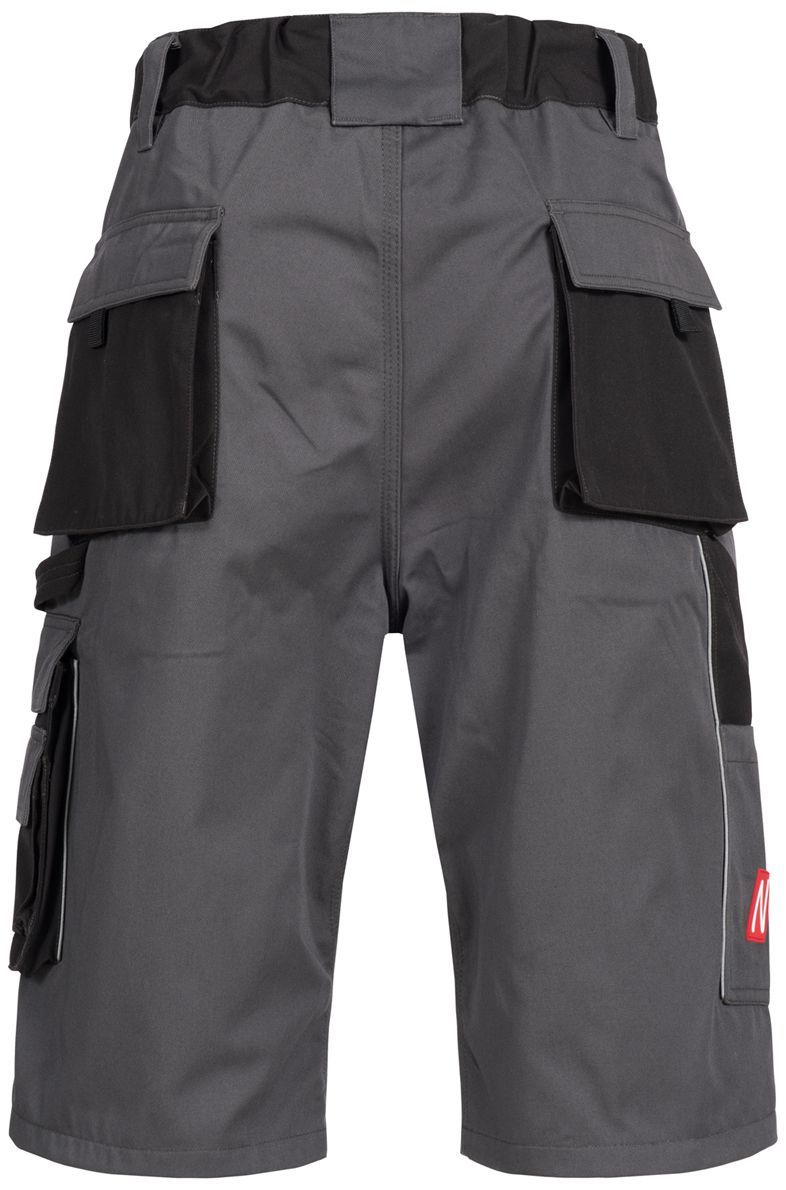 NITRAS MOTION TEX PLUS 7602 Work shorts - Shorts for work - 35% cotton - Grey - 42