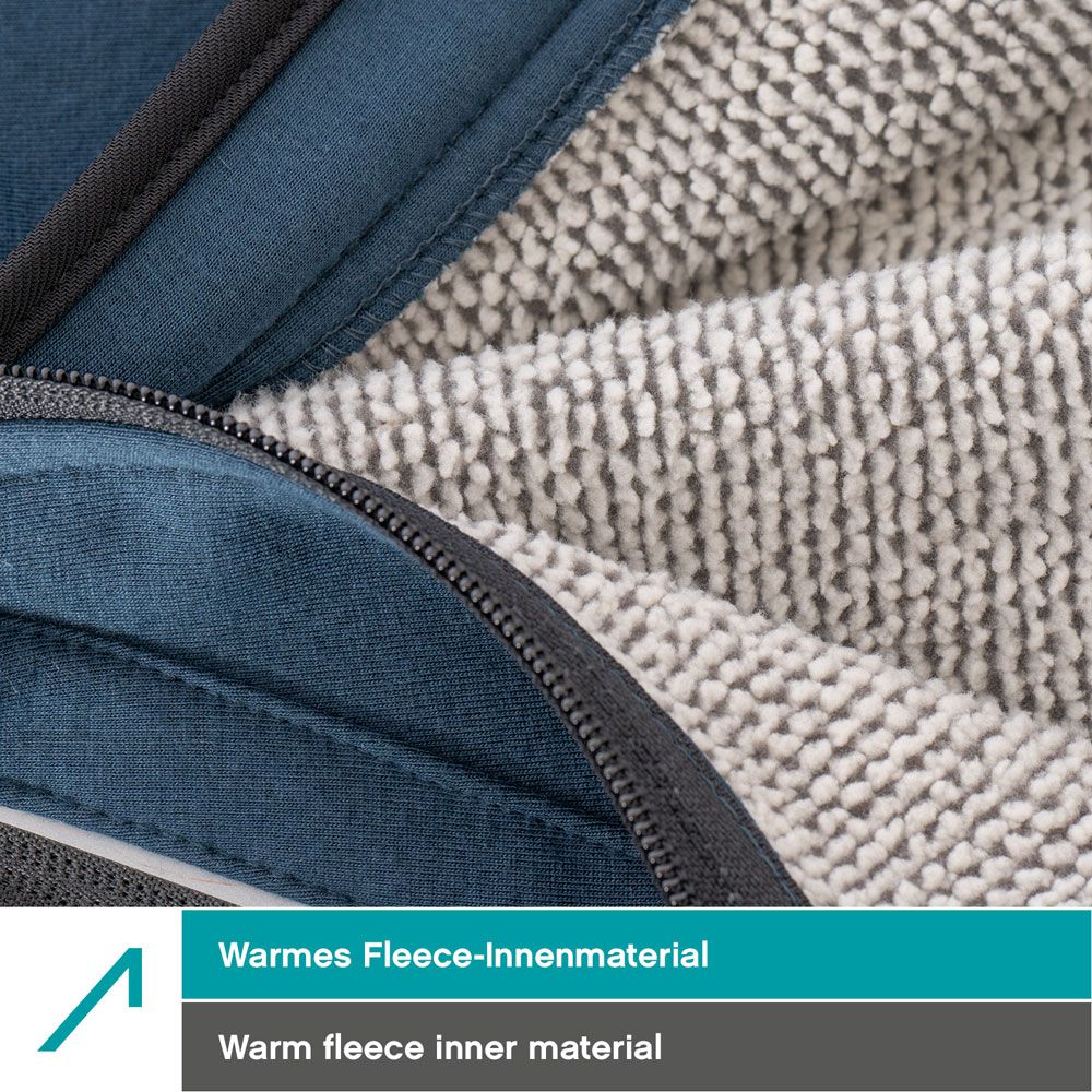 ACE Handyman Arbeits-Pullover - warmes Fleece-Futter & Reißverschluss - Pulli für die Arbeit - 35% Baumwolle - S bis 4XL