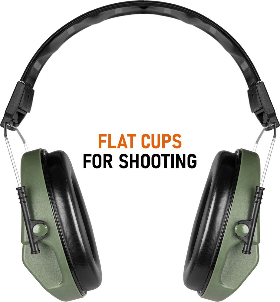 ACE Schakal MIL-I Kapsel-Gehörschutz - Gehörschützer nach Militär-Norm für Jagd & Schießsport - taktisch & robust - Grün