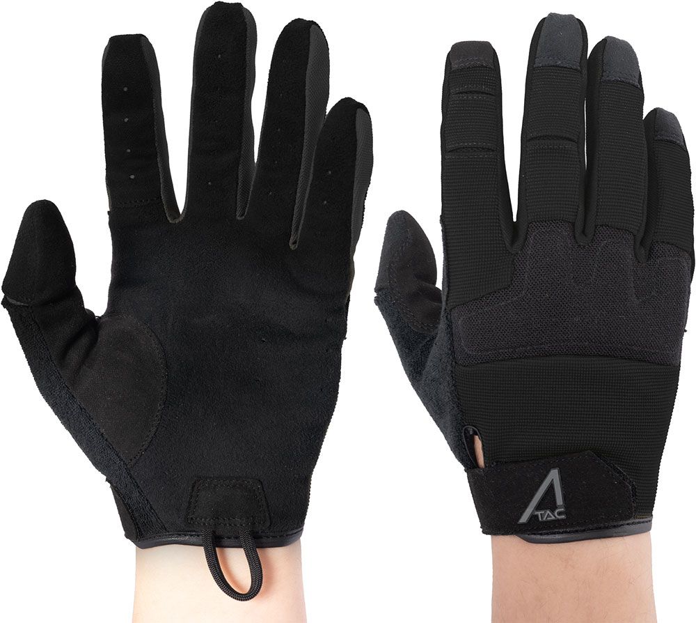 ACE Schakal Outdoor-Handschuh - taktische Handschuhe für Airsoft, Paintball & Schießsport - Touchscreen-fähig - Schwarz - XXL