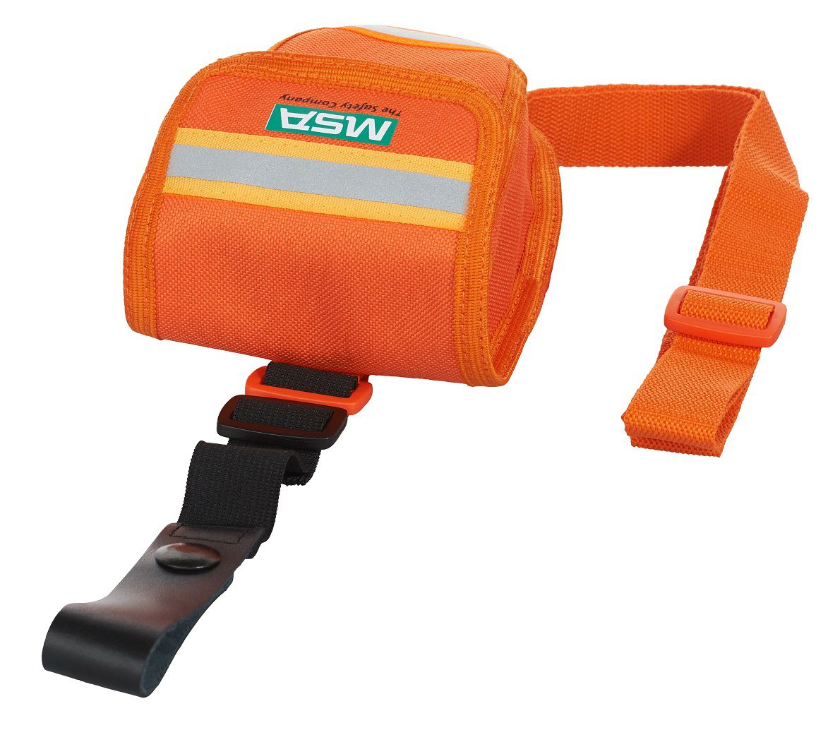 MSA Tasche orange - für MiniSCAPE Kurzzeit-Fluchtfiltergerät - als Hüft- oder Schultertasche verwendbar