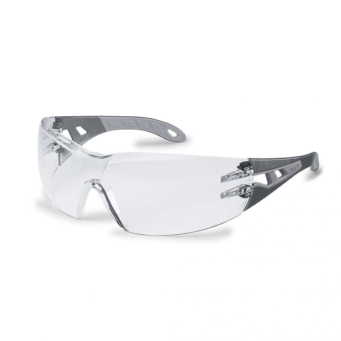 uvex pheos supravision excellence work glasses - EN 166 & 170 - Grey/Transparent