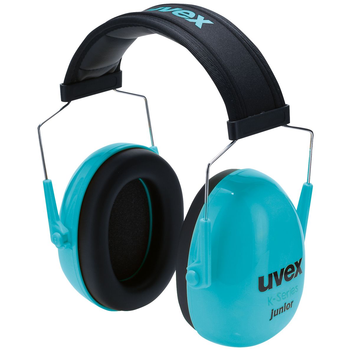 uvex Safety K junior earmuffs for children SNR 29, optimum protection up to 109 dB, light blue