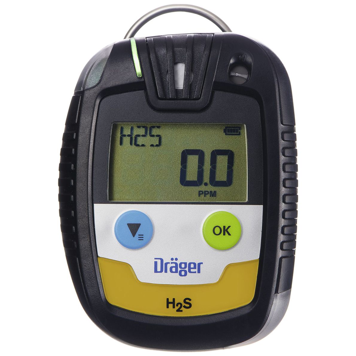 Dräger Pac 6500 Single gas detector - with H2S sensor (0-100 ppm) - A1=5 ppm / A2=10 ppm - unlimited