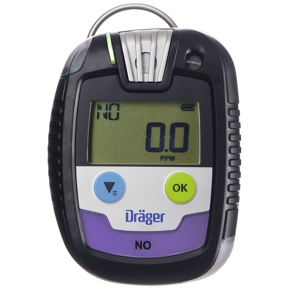 Dräger Pac 8000 Single gas detector - with NO sensor (0-2000 ppm) - A1=5 ppm / A2=10 ppm - unlimited