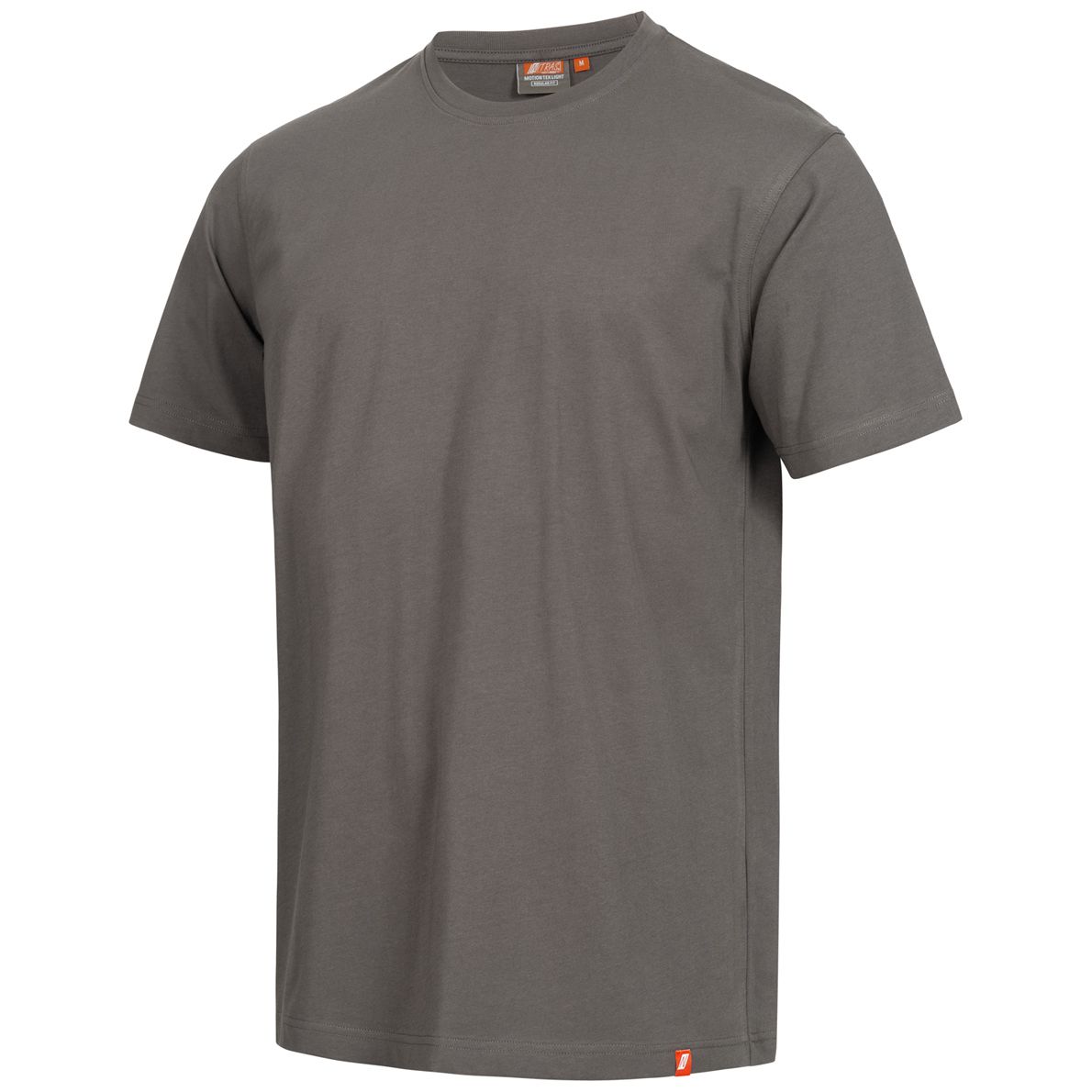 NITRAS MOTION TEX LIGHT Arbeits-T-Shirt - Kurzarm-Hemd aus 100% Baumwolle - für die Arbeit - Grau - XL