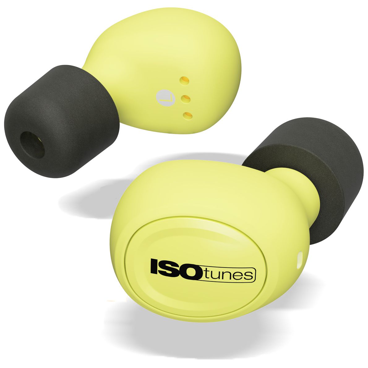 ISOtunes Free Industrial Gehörschutz-Ohrenstöpsel - EN 352-2 - SNR: 30 dB - Grün