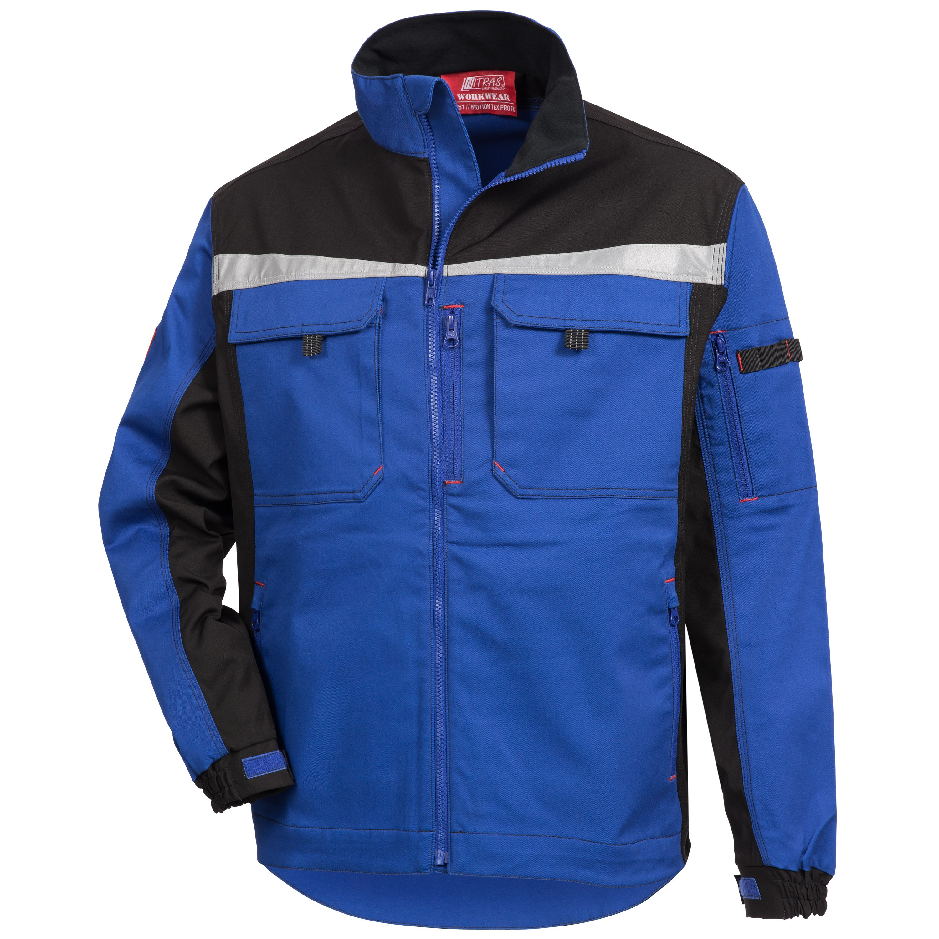 Nitras Motion Tex Pro FX 7751 Waist Jacket for Work - Blue - 56