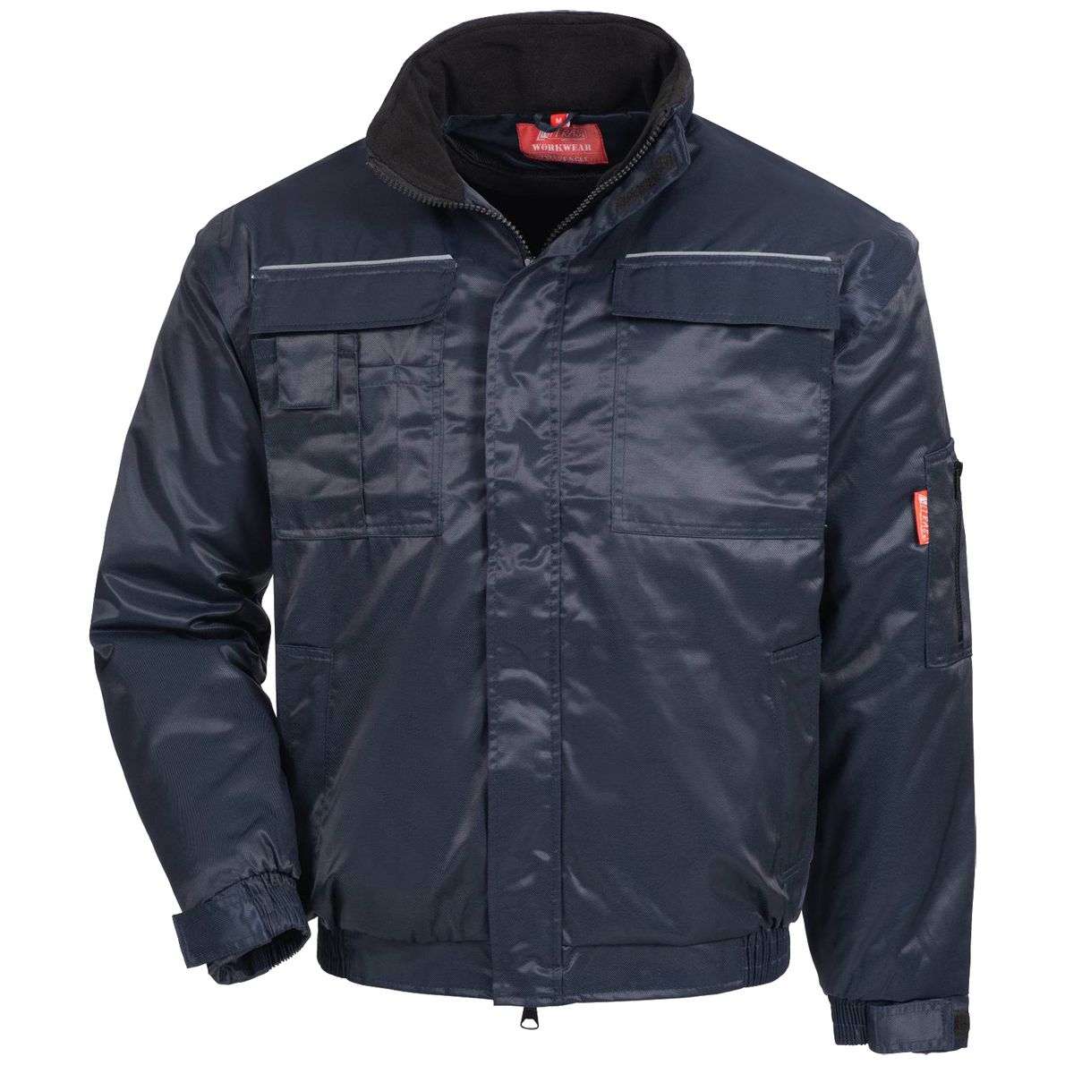 NITRAS MOTION TEX PLUS 7121 weather jacket - windproof jacket for work - dark blue - S