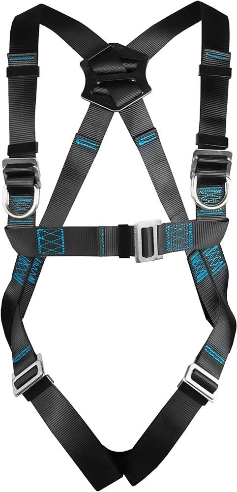 ACE 1-point fall arrest harness without accessories - EN 361 - Blue/ Black - Unisize